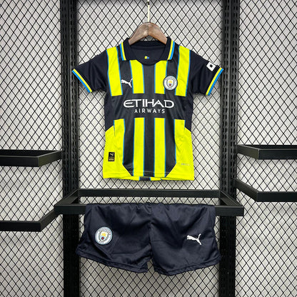 Kids Manchester City Away Shirt 24/25