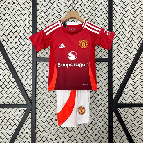 Kids Manchester United Home Shirt 24/25