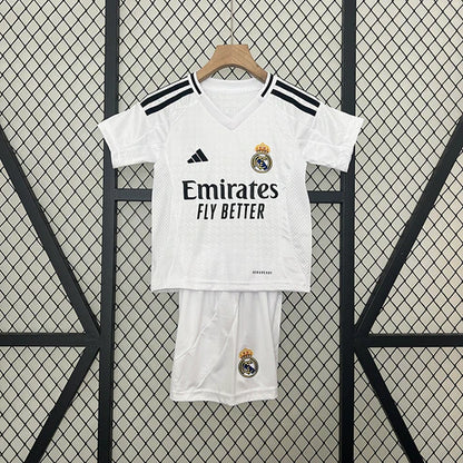 Kids Real Madrid Home Shirt 24/25