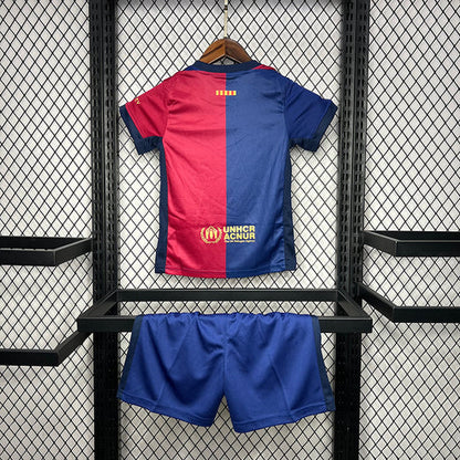 Kids Barcelona Home Shirt 24/25