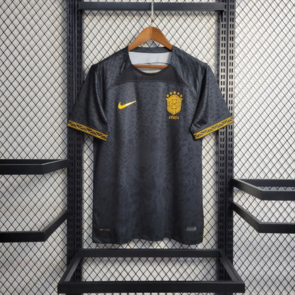 Brazil Midnight Gold Shirt 24/25