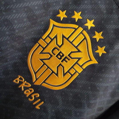 Brazil Midnight Gold Shirt 24/25