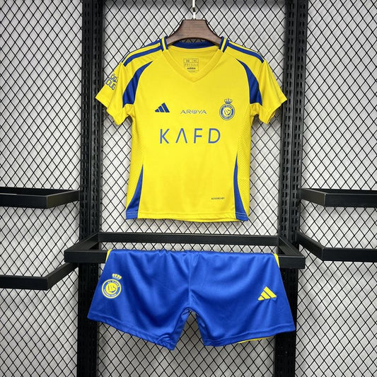 Kids Al-Nassr Home Shirt 24/25